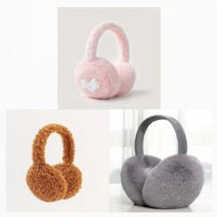 Wholesale of  Riding and Festive Plush Trio Earmuffs