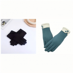 Wholesale of Women Touchscreen Fleece Lined Gloves